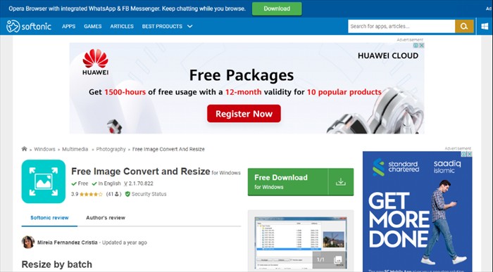 Free Image Convert and Resize
